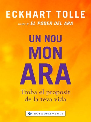 cover image of Un nou mon, ara